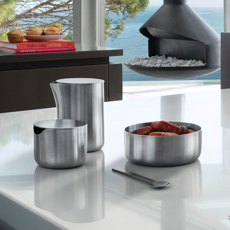 BASIC Medium Stainless Steel Snack Bowl - طبق وجبات خفيفة BASIC حجم متوسط