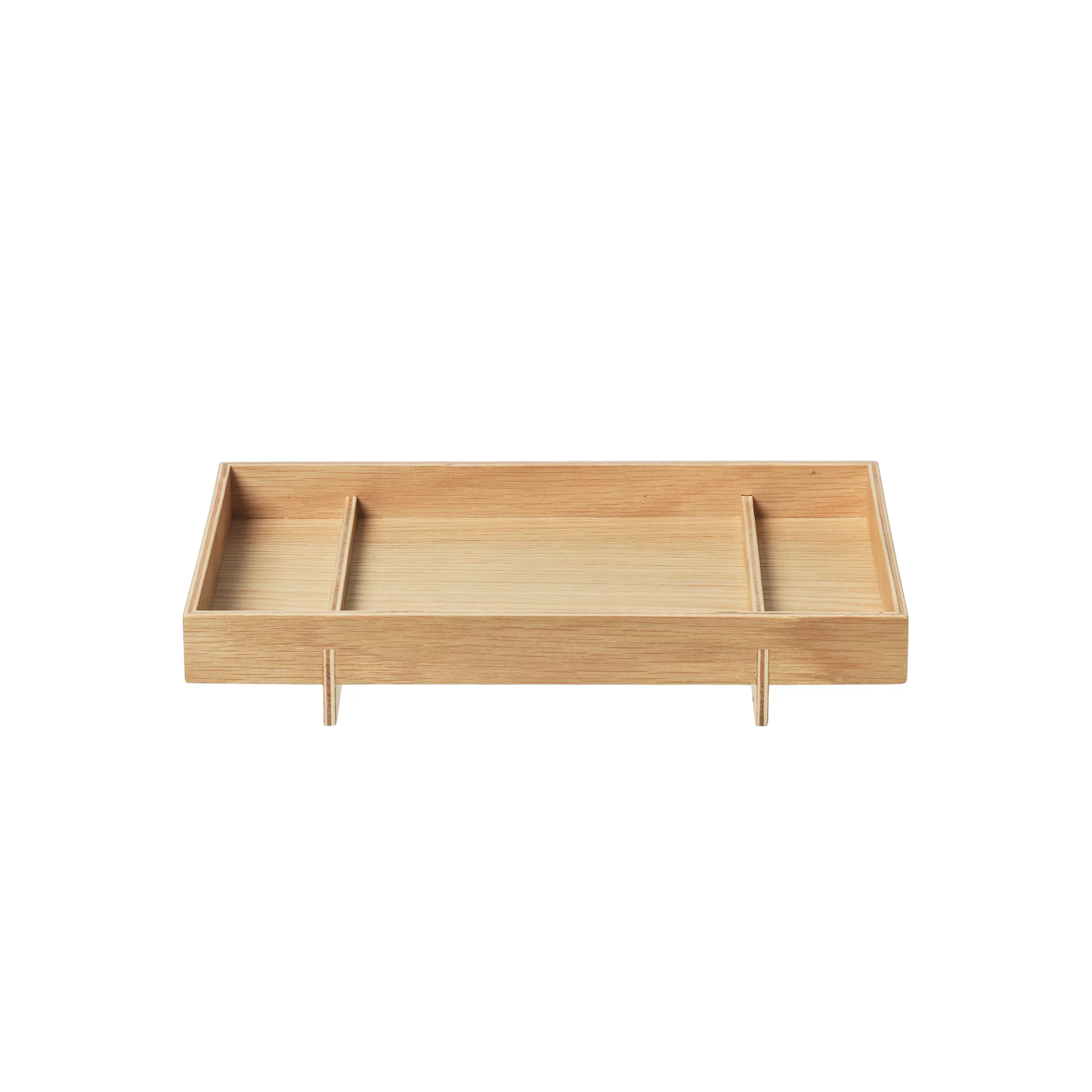 ABENTO Wooden Tray 30x18xh5cm, Small Size - صينية ABENTO الخشبية 30x18xh5سم, حجم صغير