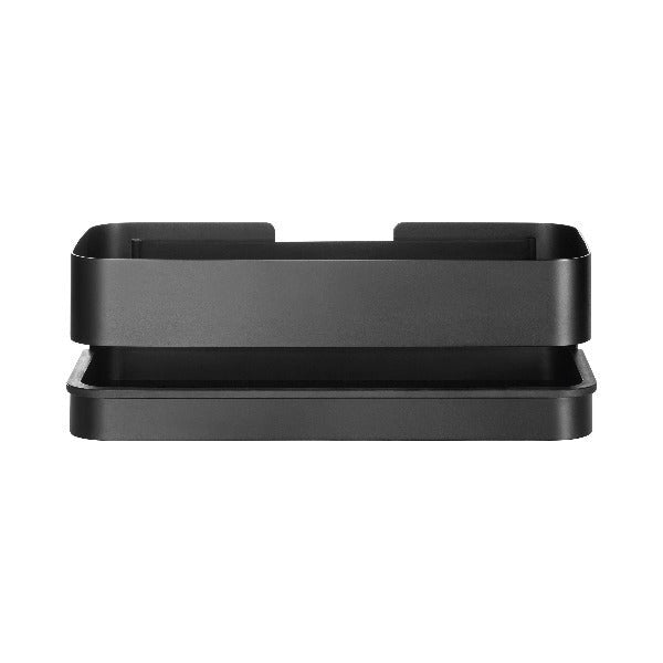 NEXIO Small Shower Shelf,25.4 x 12 x 8.6 cm- Black Color -رف حمام صغير NEXIO , 25.4 x 12 x8.6 سم - لون أسود