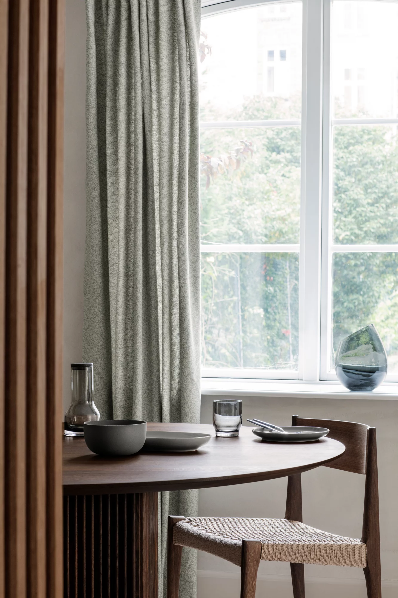 DROP Large Vase Smoke - DROP مزهرية كبيرة, رمادي