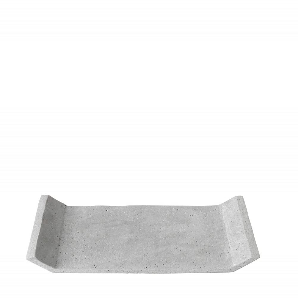 MOON medium Tray 30x12.5x2.5cm, ligh Grey Color - صينية صغيرة 30x12.5x2.5سم, لون رمادي فاتح