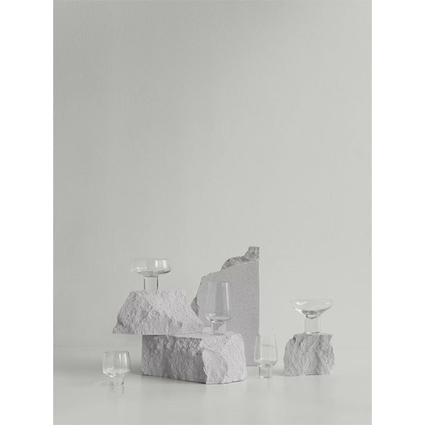 KOYOI MART Glass 110 ml - وعاء زجاجي مع قاعدة