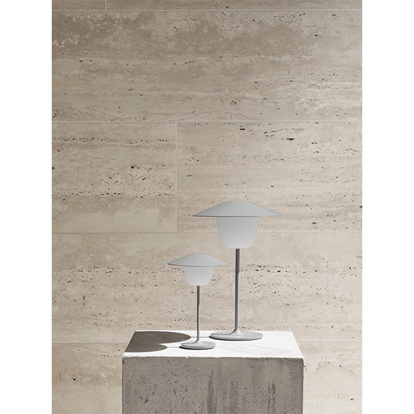 Mini ANI Mobile LED Lamp 21.5 cm, Satellite - مصباح LED متنقل ميني 21.5 سم, بني