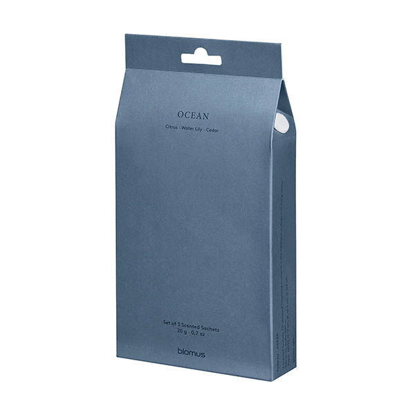 Scented Sachets 3 Pcs, Ocean Scent- أكياس معطرة3 قطع, رائحة المحيط