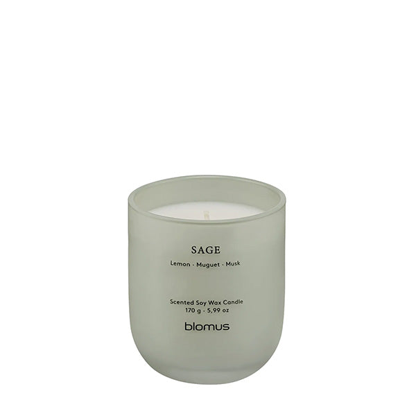 Scented Candle, Sage Scent - شمعة معطرة، رائحة الميرمية