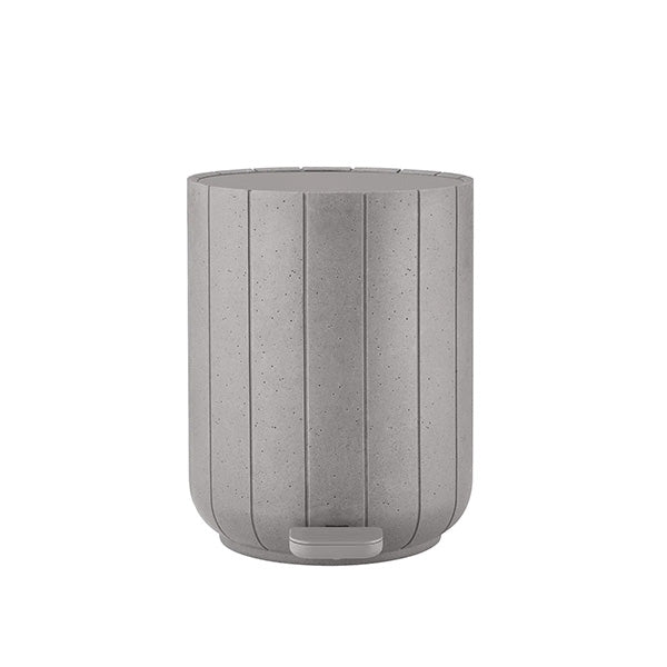 Kua Pedal Bin, Micro Chip - سلة مهملات بدواسة، رمادي فاتح