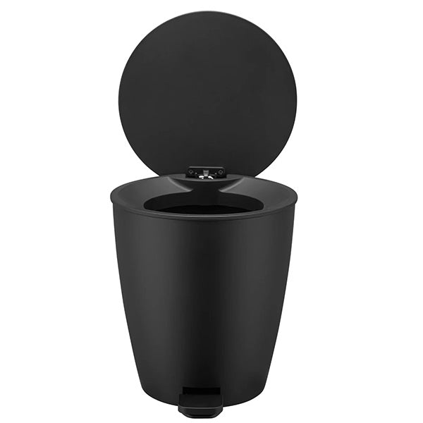 Ava Pedal Bin, Black - سلة مهملات بدواسة، أسود