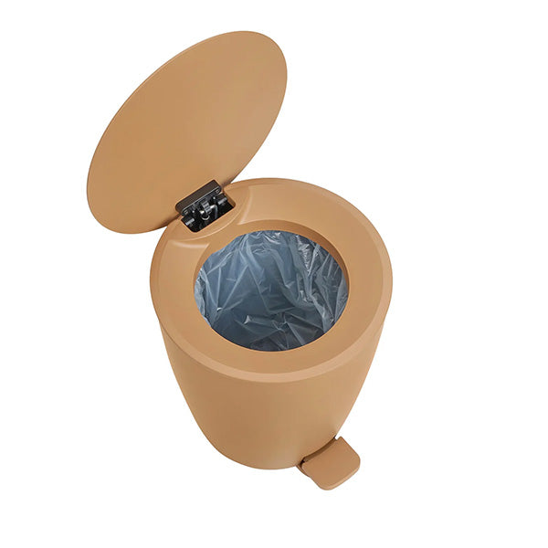 Ava Pedal Bin, Tan - سلة مهملات بدواسة، بيج