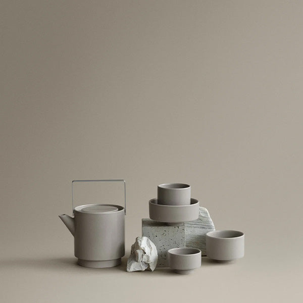 Makoto Coffee Cup, Elephant Skin - فنجان قهوة، رمادي