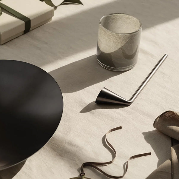 Nox Candle Snuffer, Burned Metal - مطفأة شموع، معدني محروق