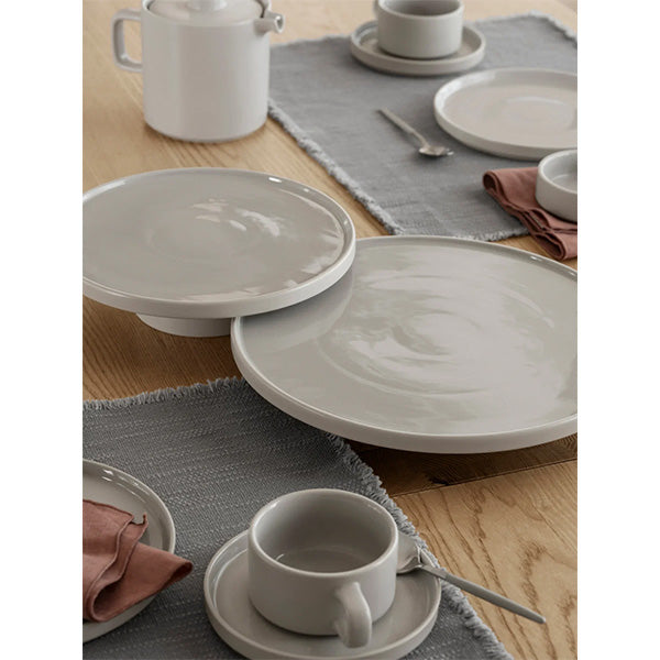 Pilar Cake Stand S, Moonbeam - حامل كيك صغير، بيج