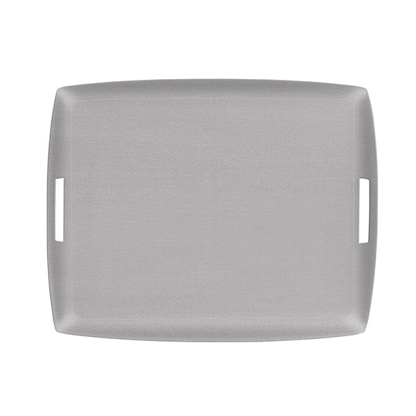 Acrylic Secret Silver Tray, 54 x 43 cm - صينية أكريليك فضية, 54 * 43 سم