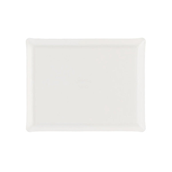 ACRYLIC TRAY 46x36 LINEN WHITE - صينية أكريليك 46×36 أبيض