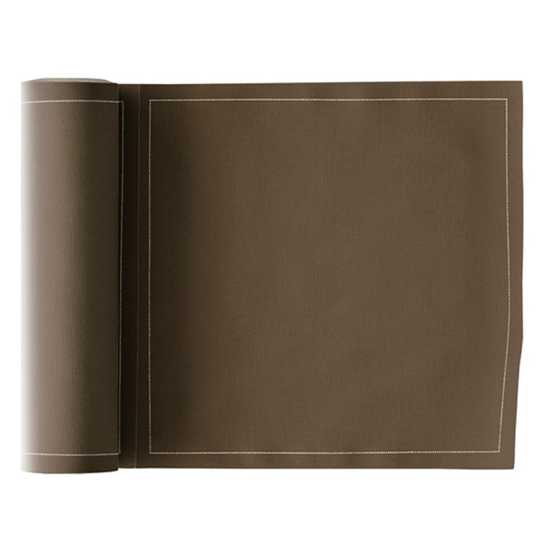 Taupe Napkin 20x20,4 100% Cotton, Rolls 25- مناديل سفرة قطنية 20×20.4 بني– 25 قطعة