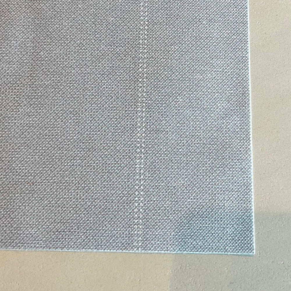 PEAL GRAY PLACEMAT 45x32 per pc - مفرش أطباق قطنية 45*32 سم - حبة واحدة