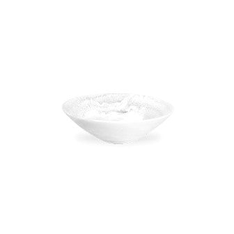 Small Swirl Everyday Bowl 19x7cm, White Color - وعاء ريزن صغير 19x7سم, لون أبيض