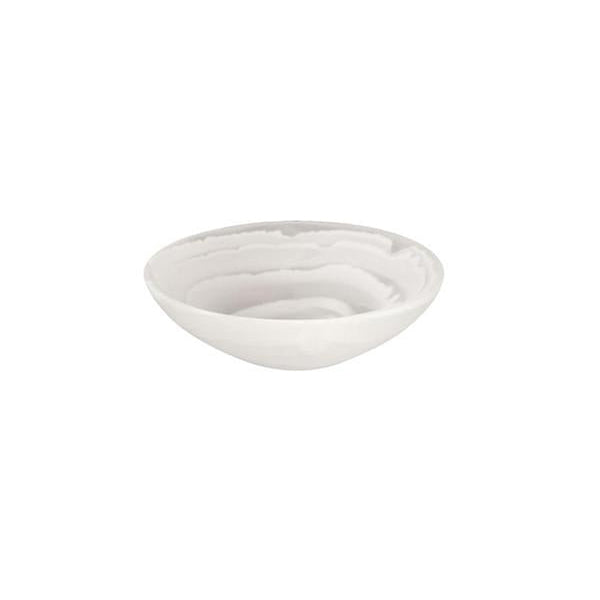 Extra Small Swirl Everyday Bowl 13x4cm, white Color - وعاء ريزن صغير 13x4سم , لون أبيض