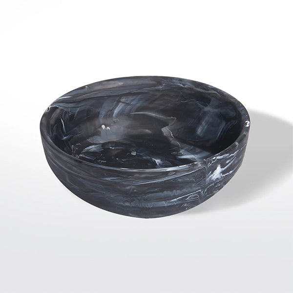Medium Round Bowl ,Black - وعاء دائري متوسط - أسود