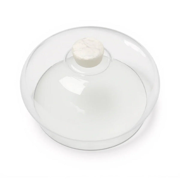 Footed Cake Plate Dome , White - غطاء قاعدة كيك , أبيض