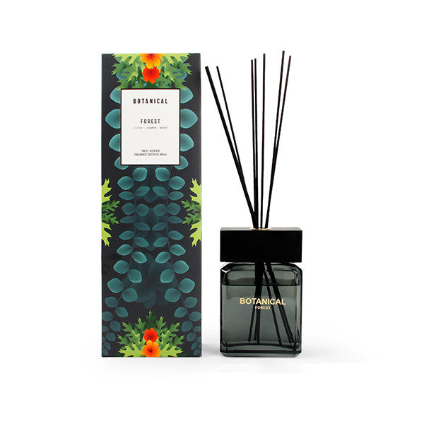 Forest Botanical Reed Diffuser, 300 ml - ناشر عطري مع أعواد خشبية Forest Botanical, 300مل