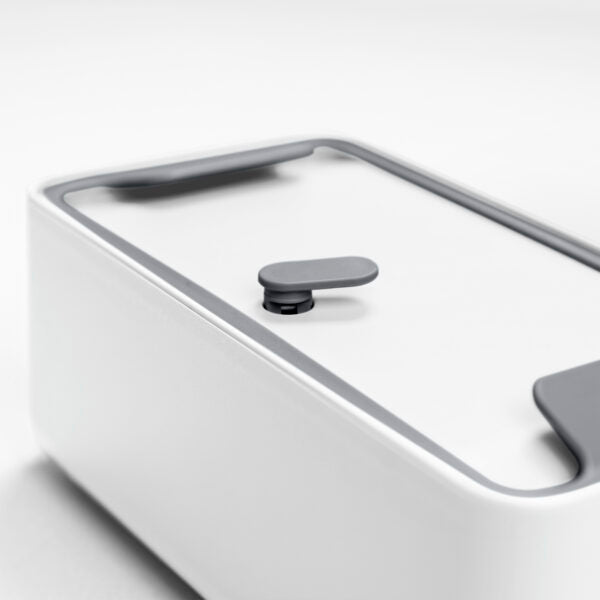 BAULETTO Lunchbox S model , White Color - صندوق طعام BAULETTO ، موديل S ، لون أبيض