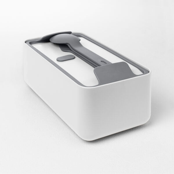 BAULETTO Lunchbox S model , White Color - صندوق طعام BAULETTO ، موديل S ، لون أبيض