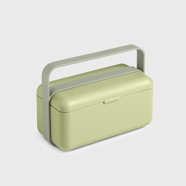 BAULETTO Lunchbox S model , Light Forest Color - صندوق طعام BAULETTO ، موديل S ، لون أخضر فاتح