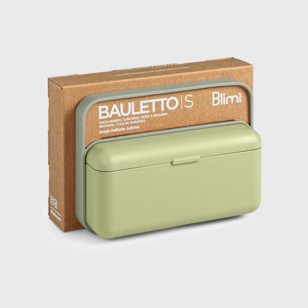 BAULETTO Lunchbox S model , Light Forest Color - صندوق طعام BAULETTO ، موديل S ، لون أخضر فاتح