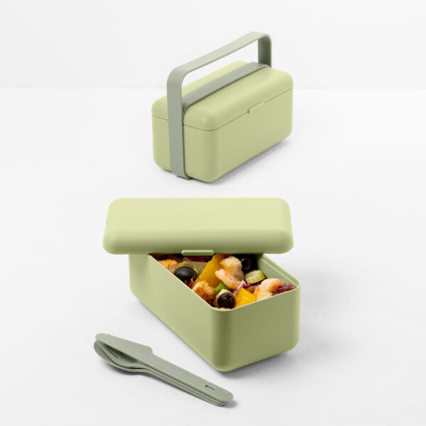 BAULETTO Lunchbox S model , Light Forest Color - صندوق طعام BAULETTO ، موديل S ، لون أخضر فاتح