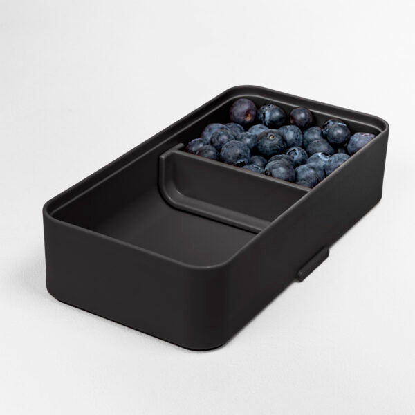 BAULETTO Lunchbox M model , Carbon Black Color - صندوق طعام BAULETTO ، موديل M ، لون أسود