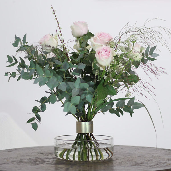 Hanataba 2-pack in Muddy Brown color - باقة ورد هاناتابا 2 عبوة، بني غامق