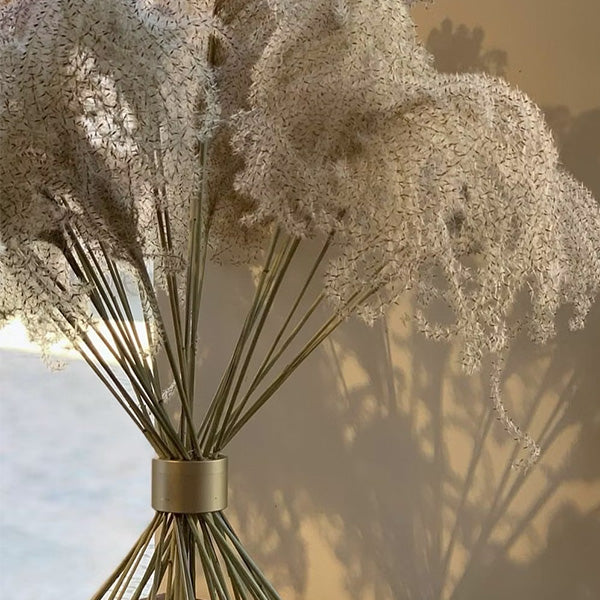 Hanataba 2-pack in Champagne Gold color - باقة ورد هاناتابا 2 عبوة ذهبي