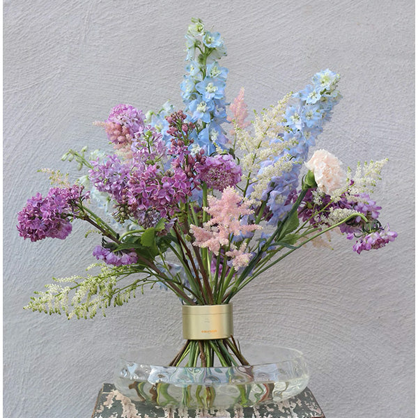 Hanataba 2-pack in Champagne Gold color - باقة ورد هاناتابا 2 عبوة ذهبي