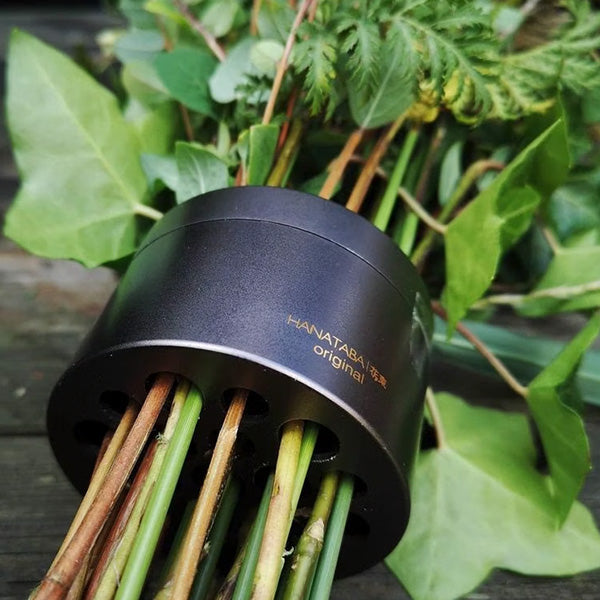 Hanataba 2-pack in Pitchy Black color - باقة ورد هاناتابا 2 عبوة أسود