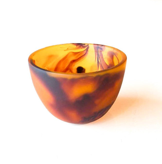 DEEP SMALL BOWL TURTOISE 12X8 CM