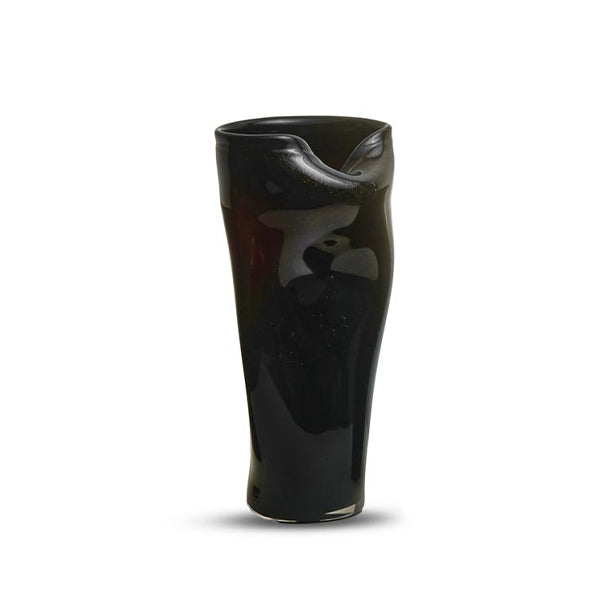 Large Black vase - مزهرية سوداء كبيرة