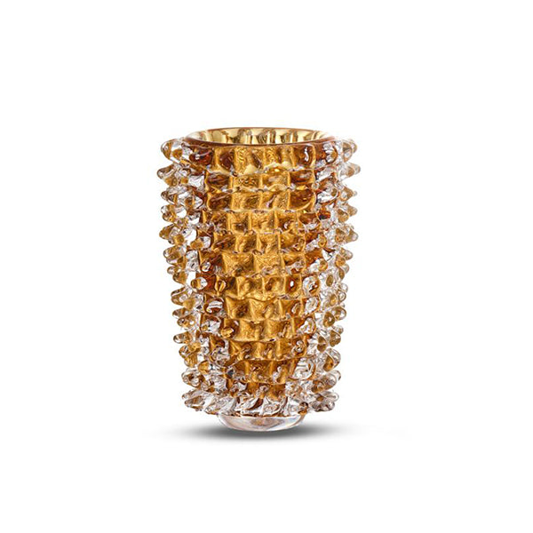 Large Gold vase - مزهرية ذهبيه كبيرة