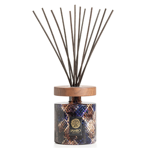 MOOREA diffuser with woody Sticks, 500ml - ناشر عطري مع أعواد خشبية MOOREA, 500 مل