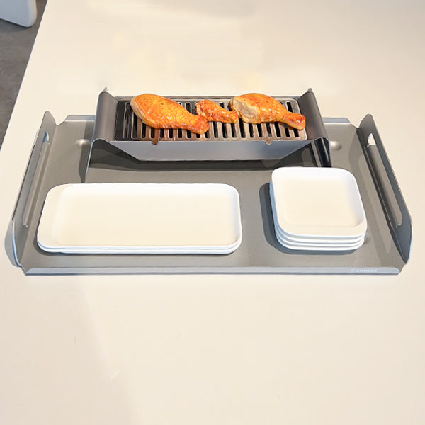 BARBEQUE CATERING TRAY SET - مجموعة صينية تقديم الطعام للشواء