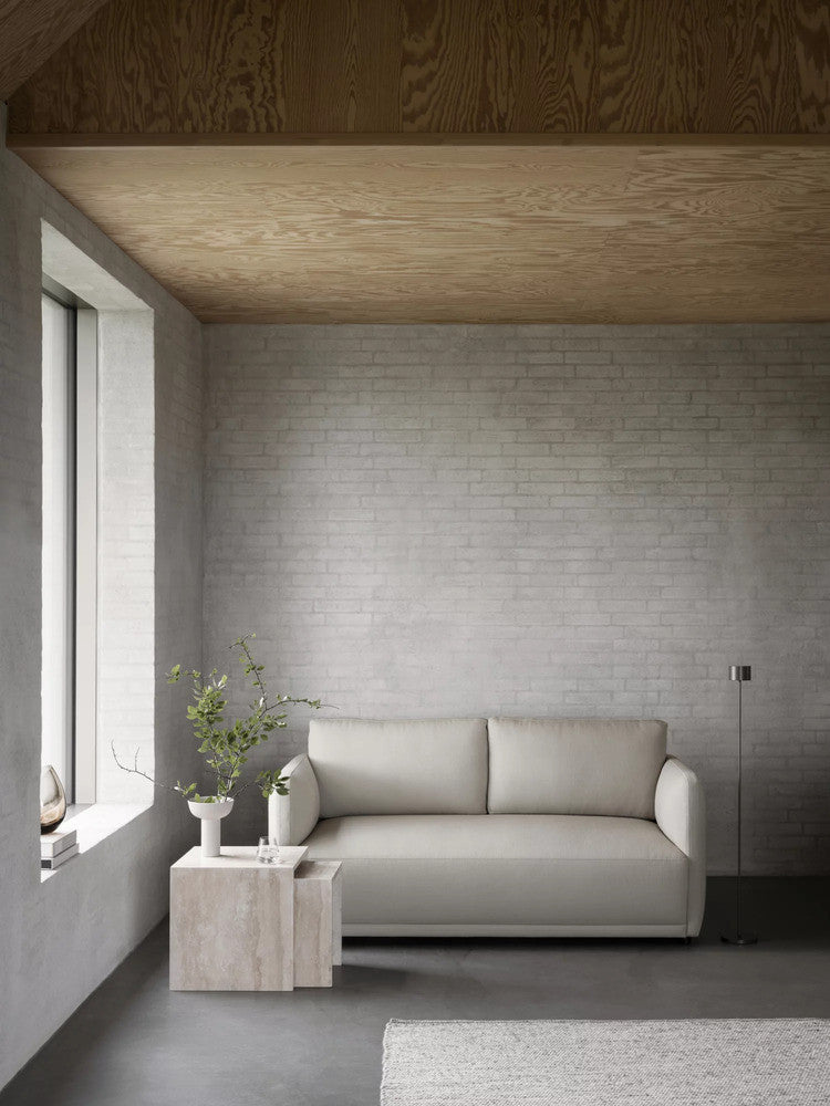 VARU Set of side tables, Beige Color VARU طقم طاولات جانبية، لون بيج