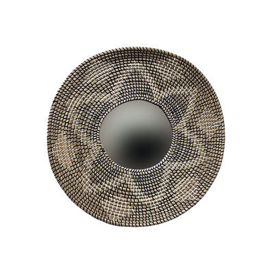 IBIZA Synthetic Seagrass Mirror 60cm - مرآة بإطار من الأعشاب البحرية الصناعية 60سم