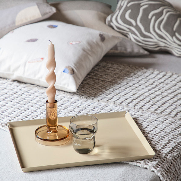 CUSHION COVER COTTON SAND 40 x 60 CM SEASHELL