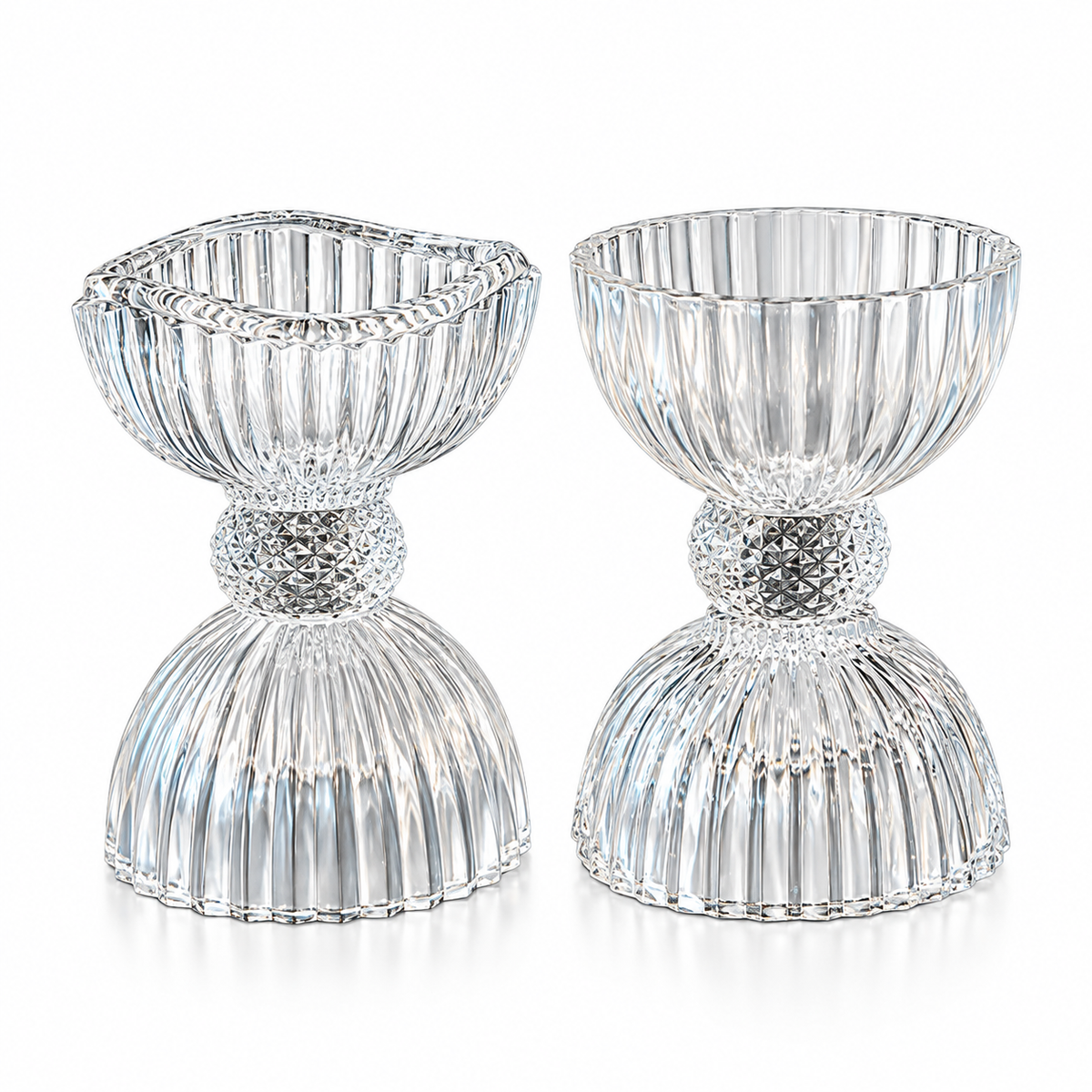 Small double bowl set of 2 - طقم وعاء صغير مزدوج 2 قطعة