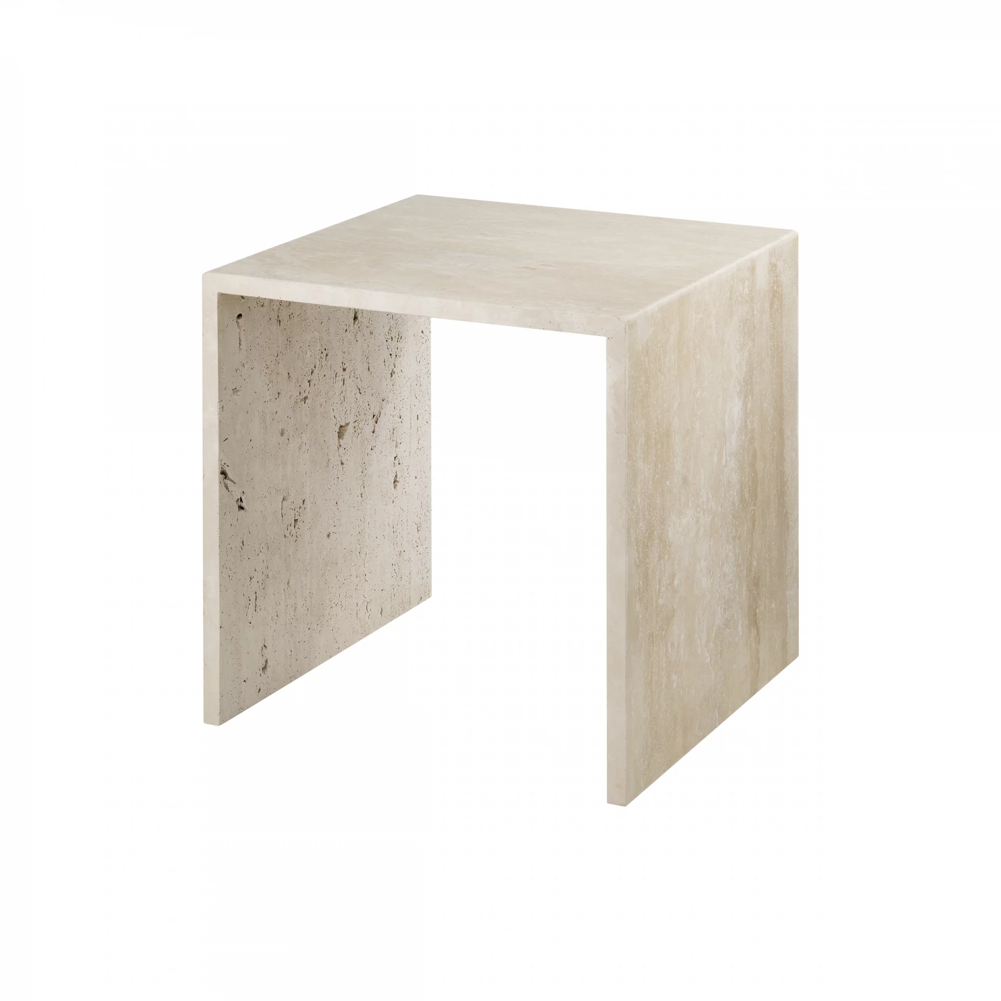 VARU Set of side tables, Beige Color VARU طقم طاولات جانبية، لون بيج