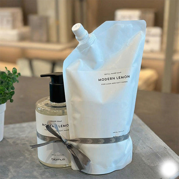 SATOMI Hand Soap+ Refill Scent Modern Lemon 500 ml -صابون اليدين + اعادة تعبئة برائحة الليمون