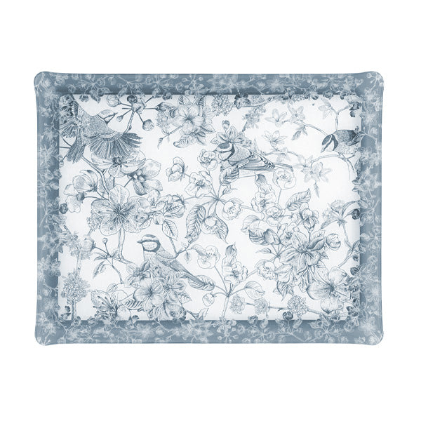 ACRYLIC TRAY 46x36 ARABELA GRIS - صينية أكريليك 46×36 أرابيلا جريس