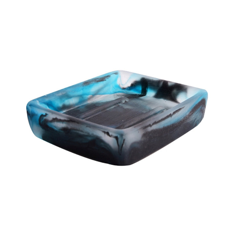 Soap Dish 12x10x5 cm, Navy Color - صحن صابون , لون كحلي