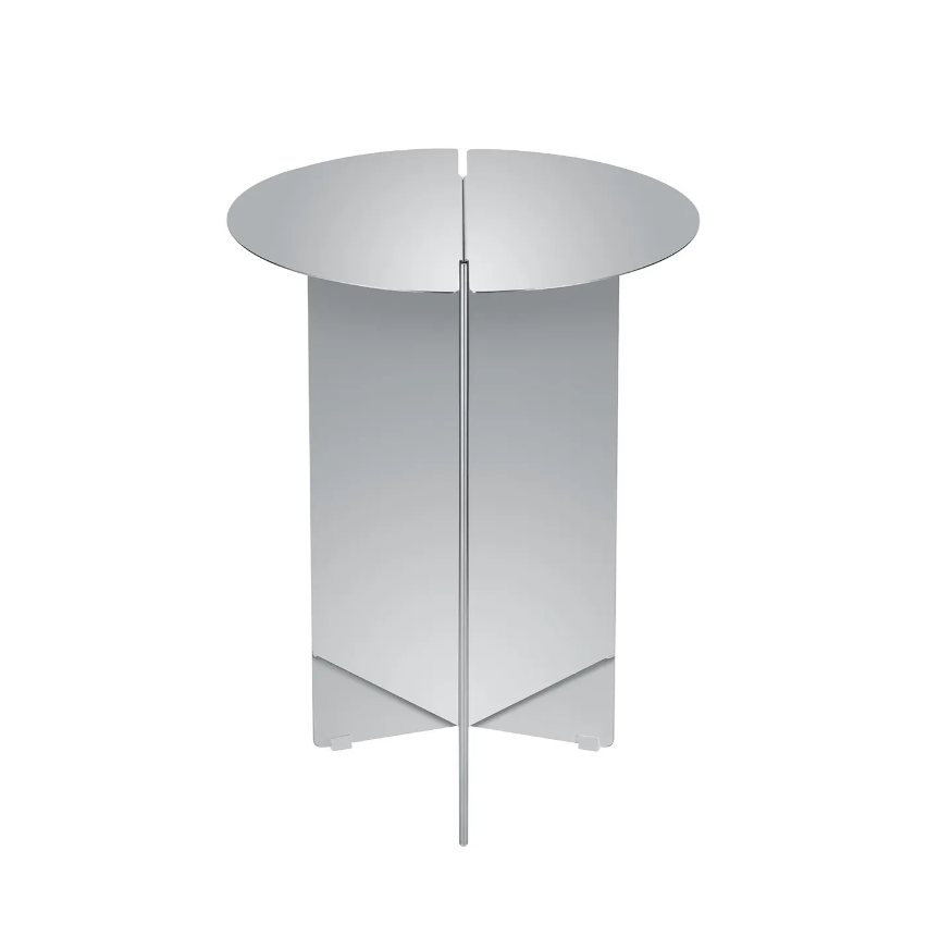 Side Table - ORU - Edelstahl poliert 35 X 35 X47 CM - طاولة جانبية - ORU - إدلشتال بوليرت