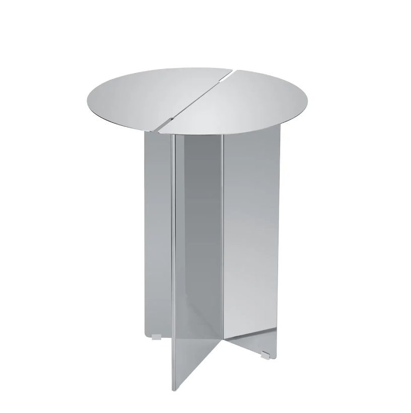 Side Table - ORU - Edelstahl poliert 35 X 35 X47 CM - طاولة جانبية - ORU - إدلشتال بوليرت