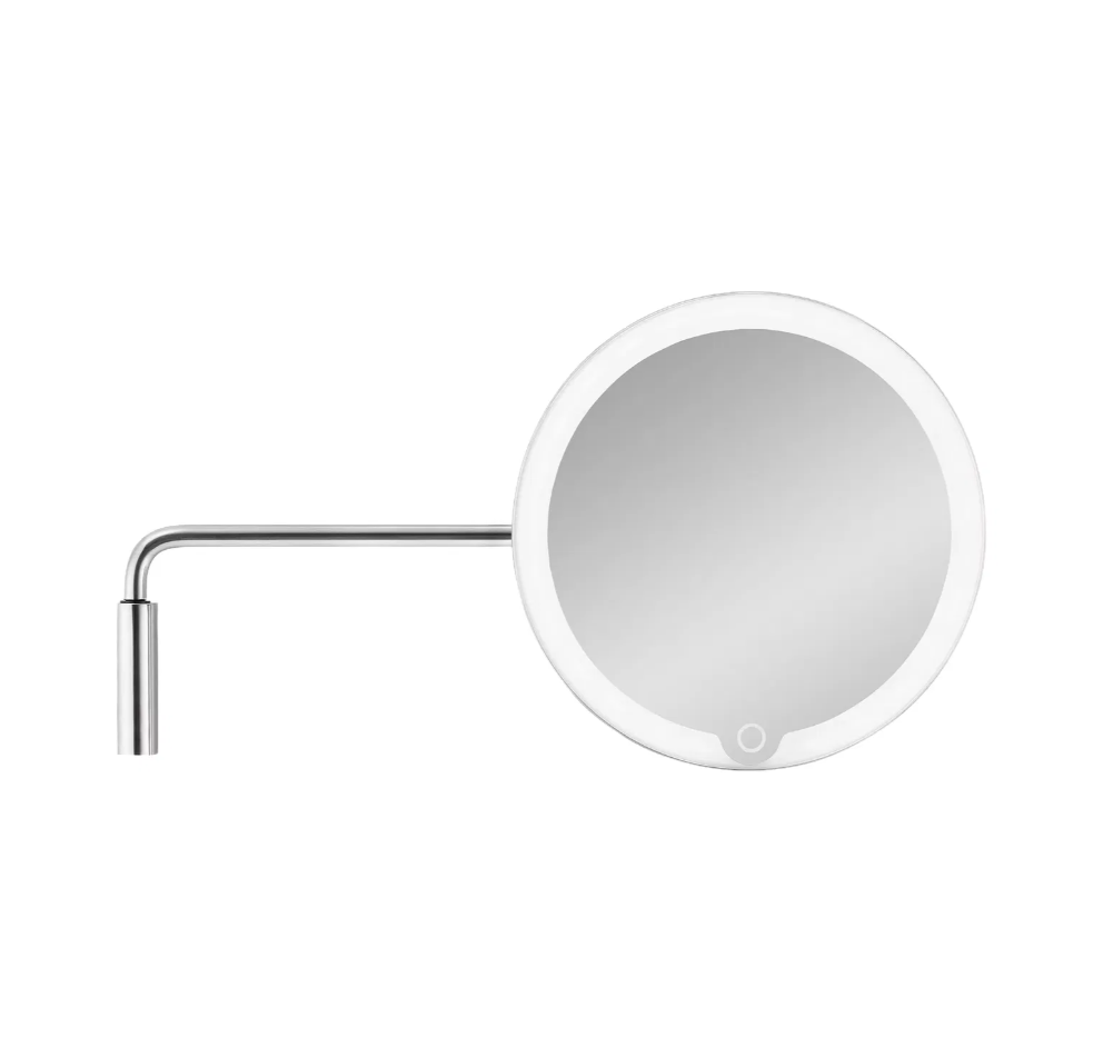 LED Vanity Mirror -MODO- Stainless Steel matt with wall mounting - مرآة الزينة LED -مودو- ستانلس ستيل مطفي مع تركيب على الحائط